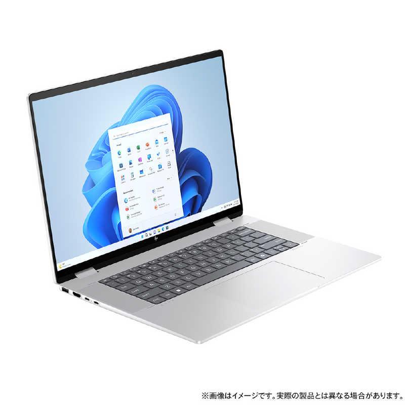 HP　ノートパソコン Envy x360 16-ac0000 [ 16型 / Win11 Home / Core Ultra 5 / メモリ16GB ] グレイシャーシルバー　9W677PA-AAAAの画像