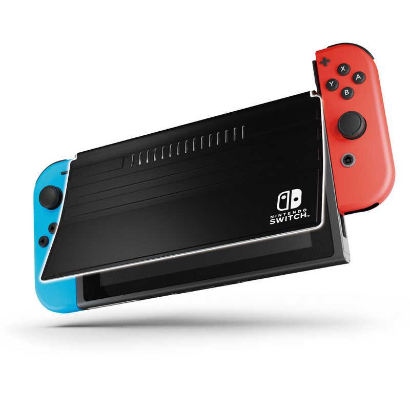 キーズファクトリー new フロントカバー for Nintendo Switch ブラック