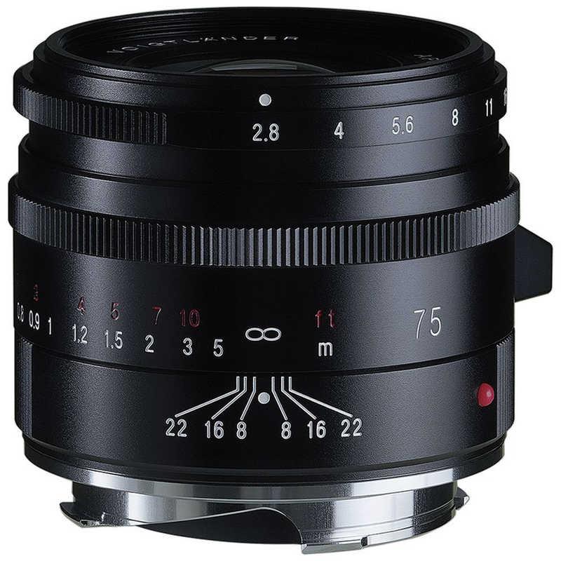 コシナ フォクトレンダー APO-SKOPAR 75mm F2.8 VM [ブラック]の商品画像（Yahoo!ショッピング）