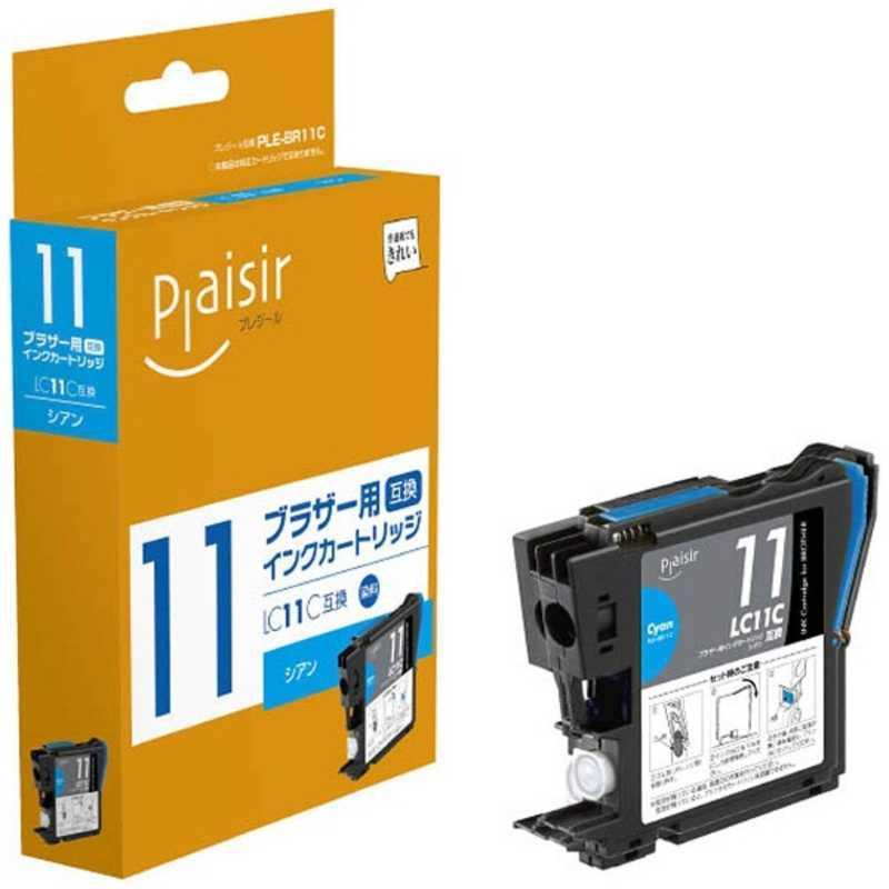 プレジール（Plaisir） ブラザー製 LC11C 対応インクカートリッジ PLE