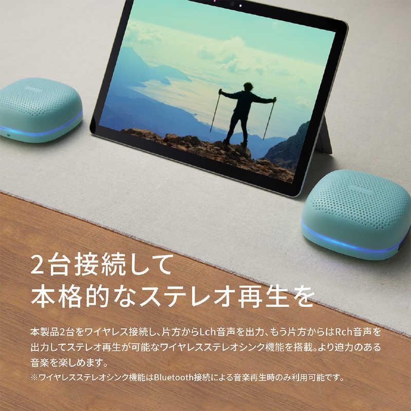 ラディウス ブルートゥーススピーカー SOUND BUMP BLACK ［防滴