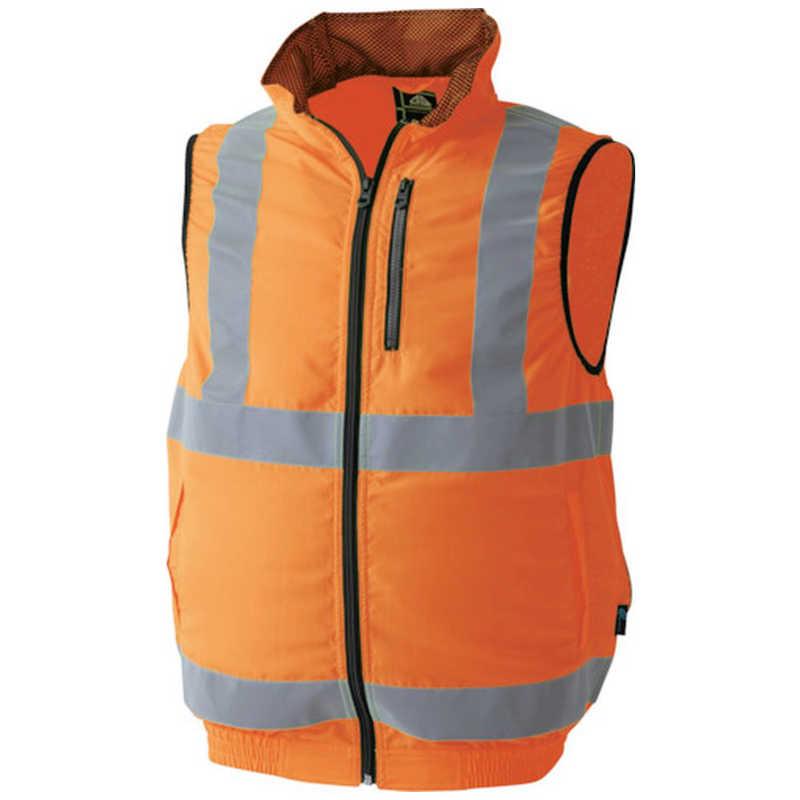 CUC WZ 安全EFベスト 蛍光オレンジレッド 3L 1800021413L : コジマ