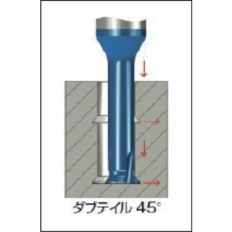 ノガジャパン　裏座ぐりミニチャンファー45°刃ダブテイル　MC0303C12A45_1