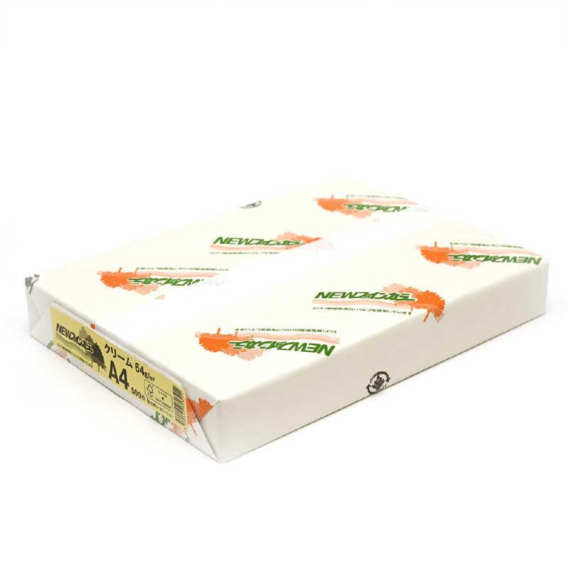 紀州製紙 NEWファインカラー クリーム(A4サイズ・500枚) NEWファイン