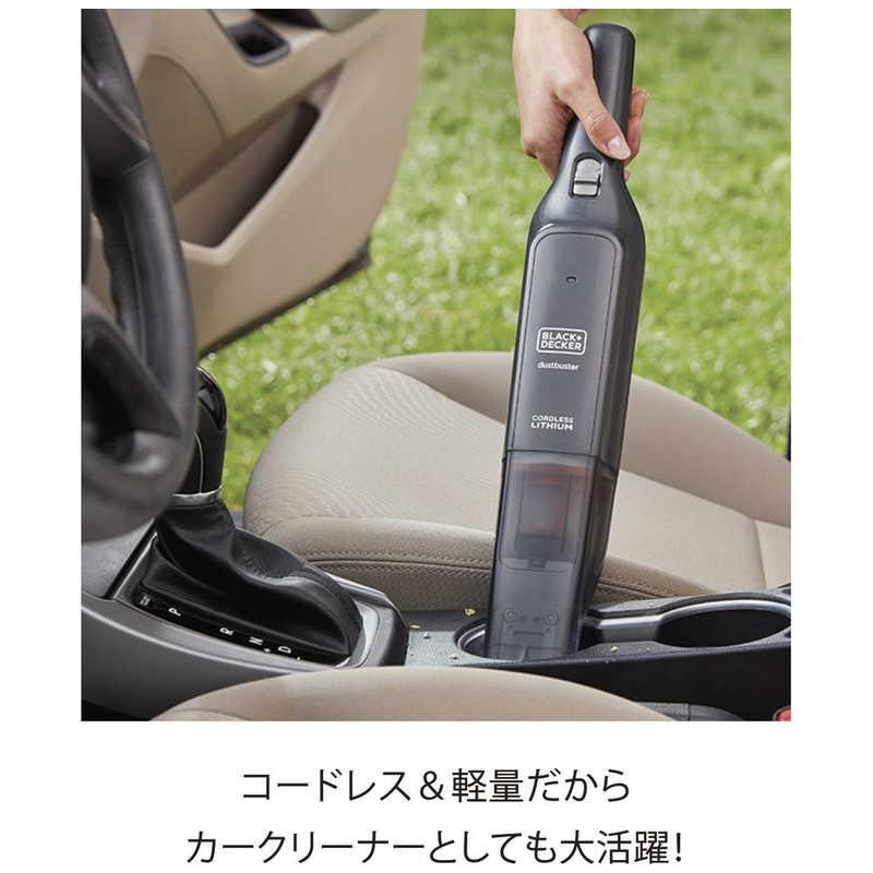 クリーナーフルード レギュラー・ハンドパック・マイクロフラッフィー ブラック ブラック＆デッカー（BLACK & DECKER） 10.8Vハンディクリーナー
