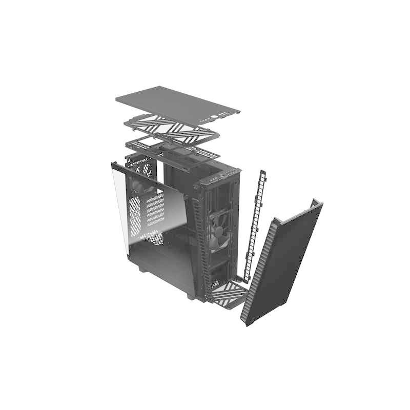 FRACTALDESIGN Define 7 Compact Black TG