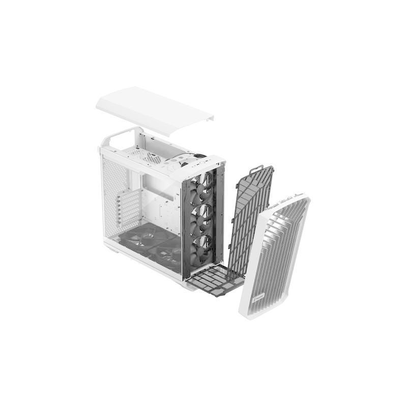 Fractal Design FRACTALDESIGN Torrent White TG Clear Tint FD-C
