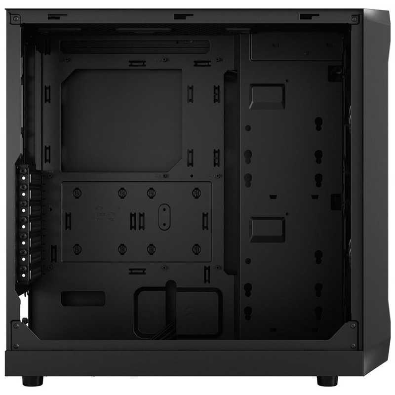 FRACTALDESIGN PCケース［ATX/microATX/Mini-ITX］Focus 2 Black TG