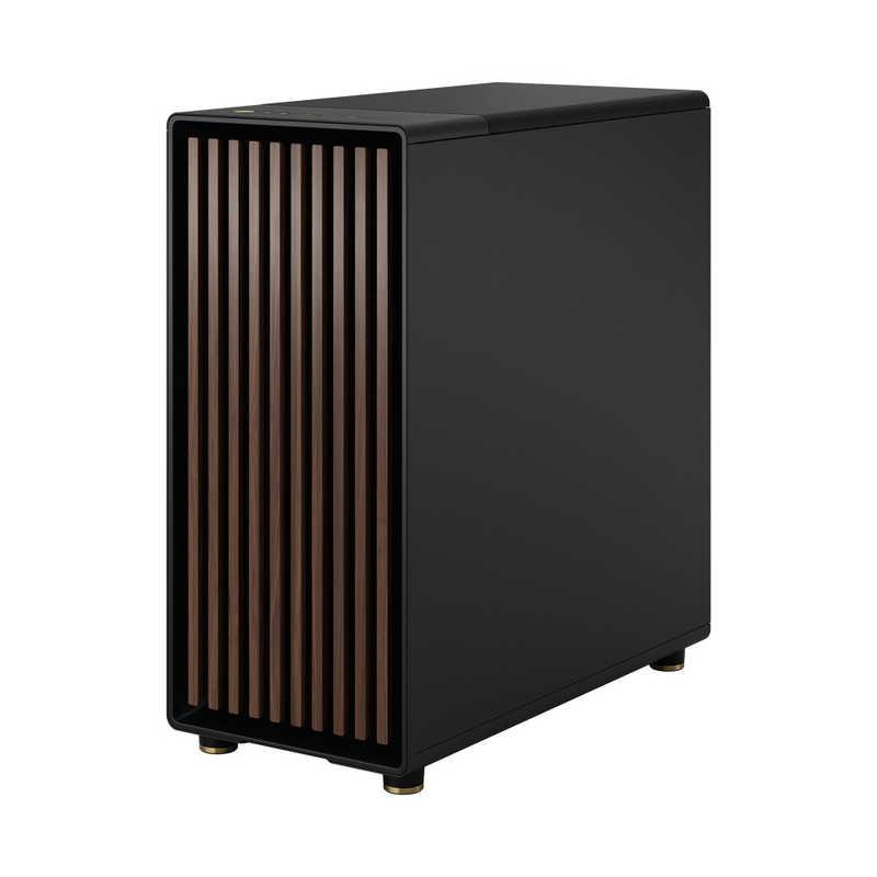 FRACTALDESIGN　PCケース［ATX /Micro ATX /Mini-ITX］North Charcoal Black TG Dark ブラック　FD-C-NOR1C-02