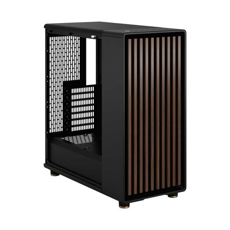 FRACTALDESIGN　PCケース［ATX /Micro ATX /Mini-ITX］North Charcoal Black TG Dark ブラック　FD-C-NOR1C-02