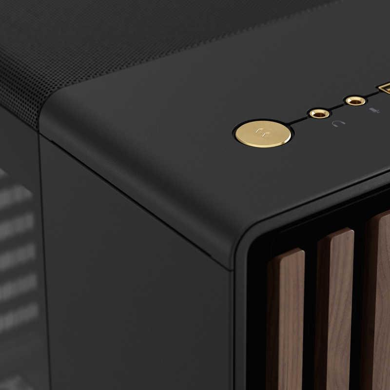 FRACTALDESIGN　PCケース［ATX /Micro ATX /Mini-ITX］North Charcoal Black TG Dark ブラック　FD-C-NOR1C-02