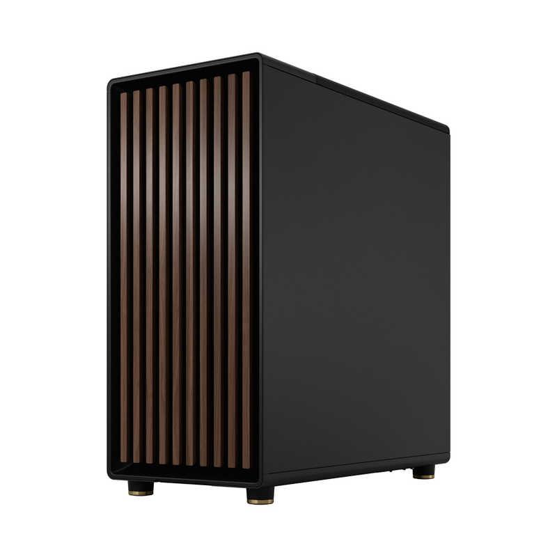 FRACTALDESIGN　PCケース［ATX /Micro ATX /Mini-ITX］North Charcoal Black TG Dark ブラック　FD-C-NOR1C-02