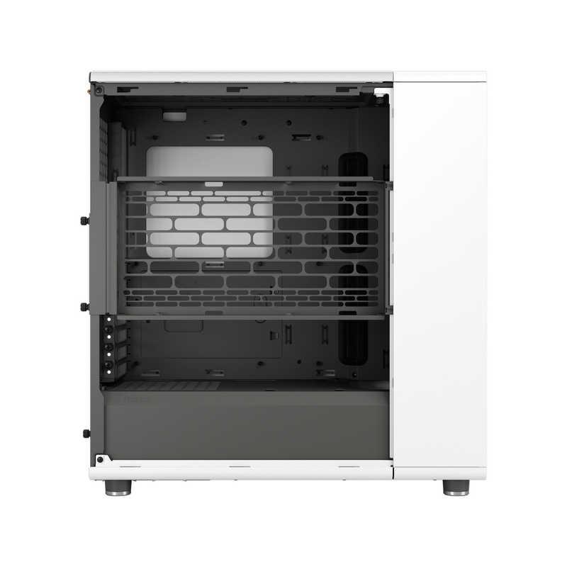 FRACTALDESIGN　PCケース［ATX /Micro ATX /Mini-ITX］North Chalk White ホワイト　FD-C-NOR1C-03