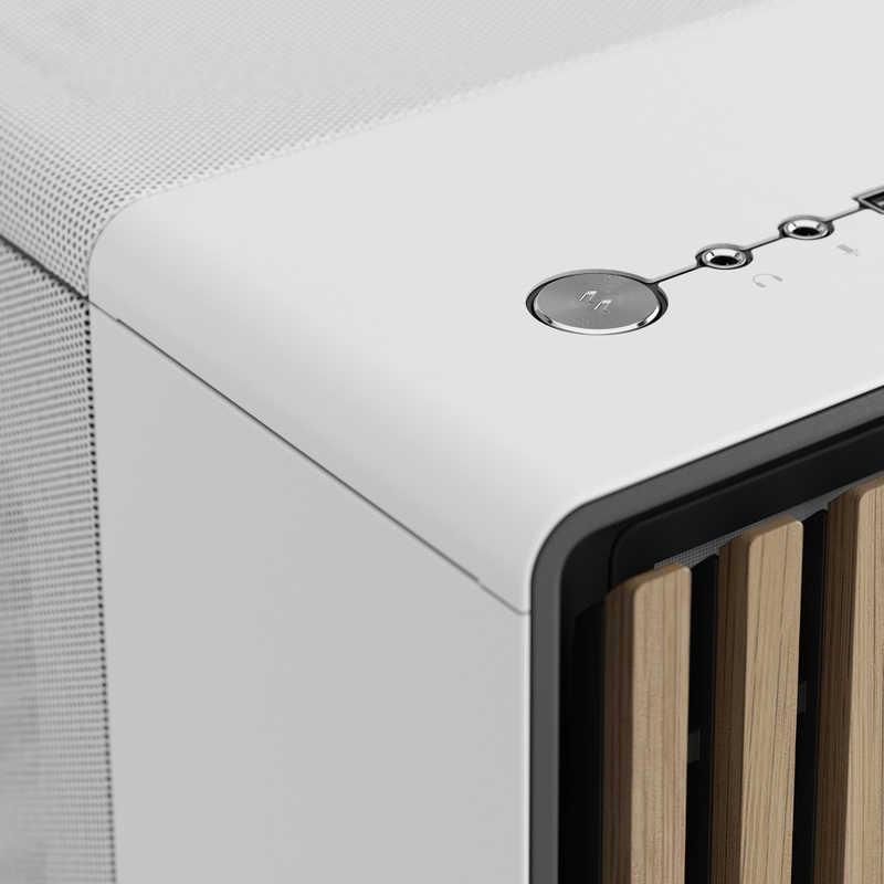 FRACTALDESIGN　PCケース［ATX /Micro ATX /Mini-ITX］North Chalk White ホワイト　FD-C-NOR1C-03