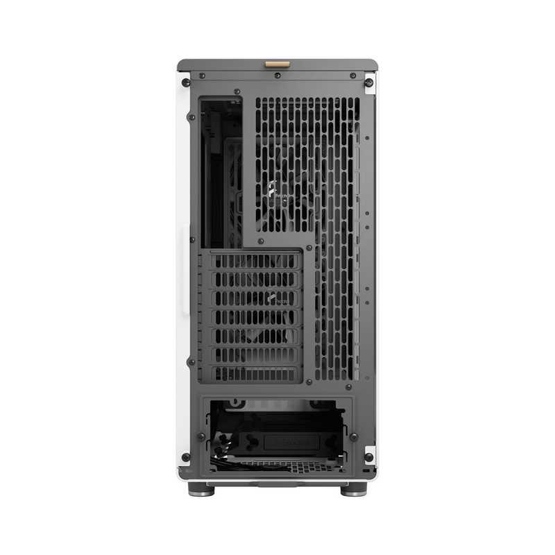 FRACTALDESIGN　PCケース［ATX /Micro ATX /Mini-ITX］North Chalk White TG Clear ホワイト　FD-C-NOR1C-04