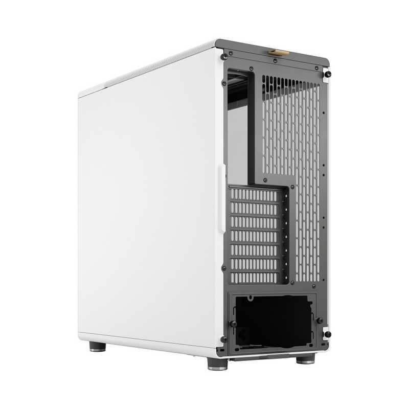 FRACTALDESIGN　PCケース［ATX /Micro ATX /Mini-ITX］North Chalk White TG Clear ホワイト　FD-C-NOR1C-04