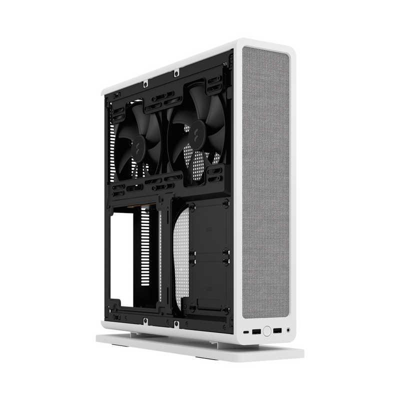 FRACTALDESIGN　PCケース［Mini-ITX］Ridge PCIe 4.0 ホワイト　FD-C-RID1N-12