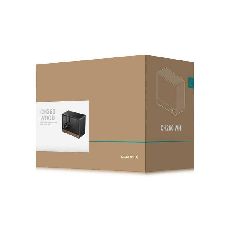 DEEPCOOL PCケース WOOD R-CH260-BKNWM0-G-1 : コジマYahoo!店 - 通販