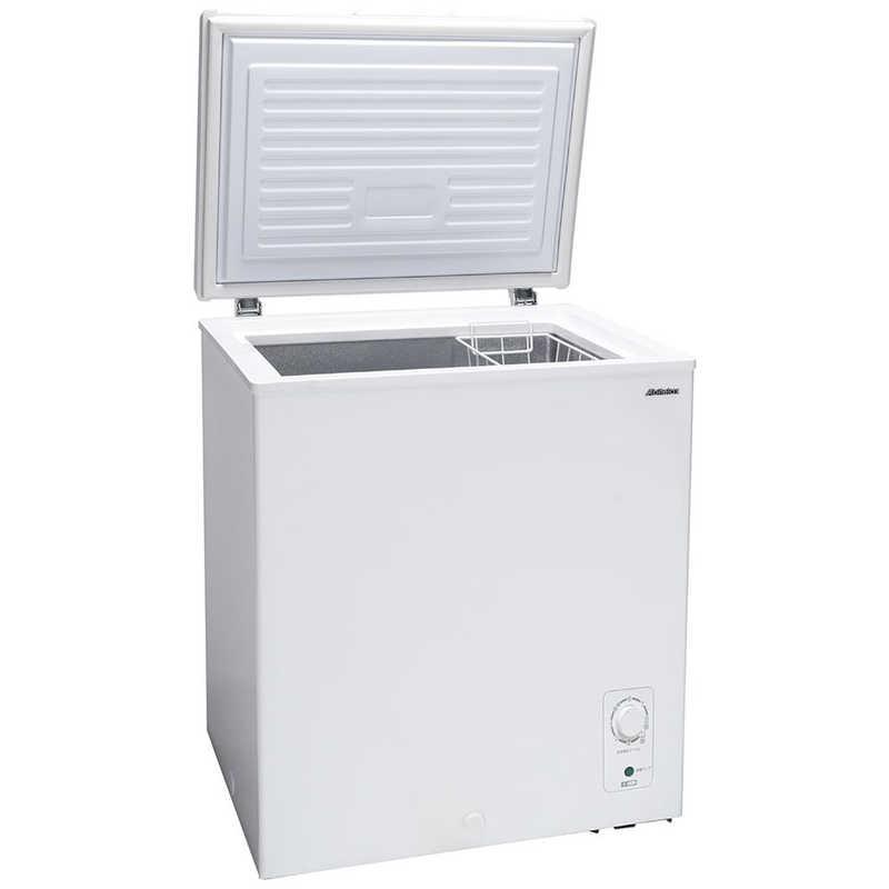 アビテラックス　冷凍庫 1ドア 100L 上開き 直冷式 幅56cm ホワイト　ACF-107（標準設置無料） アビテラックス 冷凍庫 1ドア 100L 上開き 直冷式 幅56cm ホワイト ACF