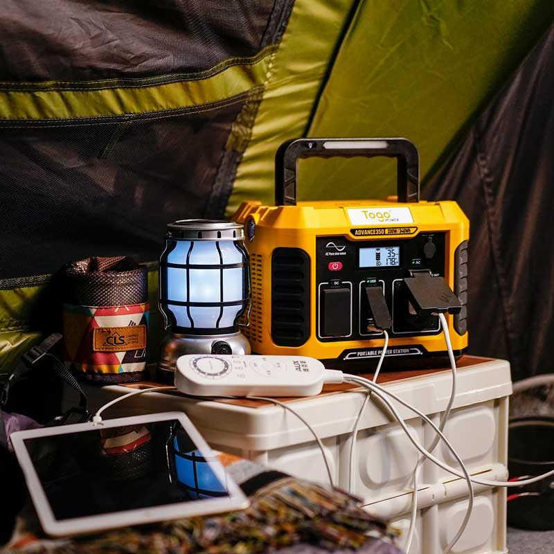 TOGOPOWER ポータブル電源 ADVANCE350 [346Wh /9出力 /ソーラー TOGOPOWER ポータブル電源 ADVANCE350 [346Wh /9出力 /ソーラー