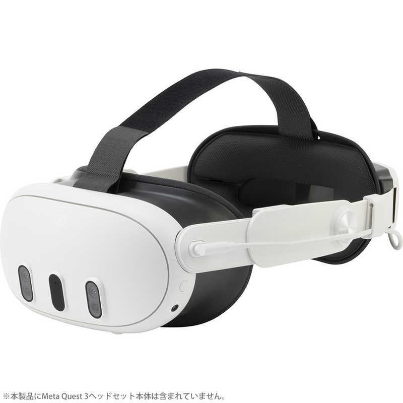 サイバーガジェット MetaQuest3用拡張バッテリー付きヘッドストラップ