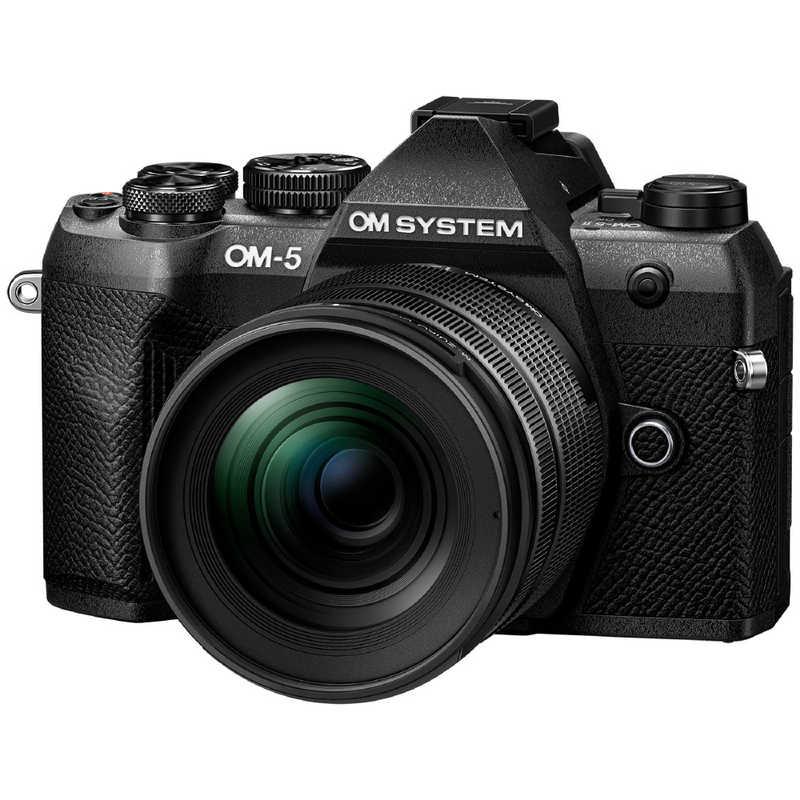 ミラーレス一眼カメラ OM SYSTEM OM-5 Mark II 12-45mm F4.0 PRO レンズキット [ブラック]（Yahoo!・コジマYahoo!店）