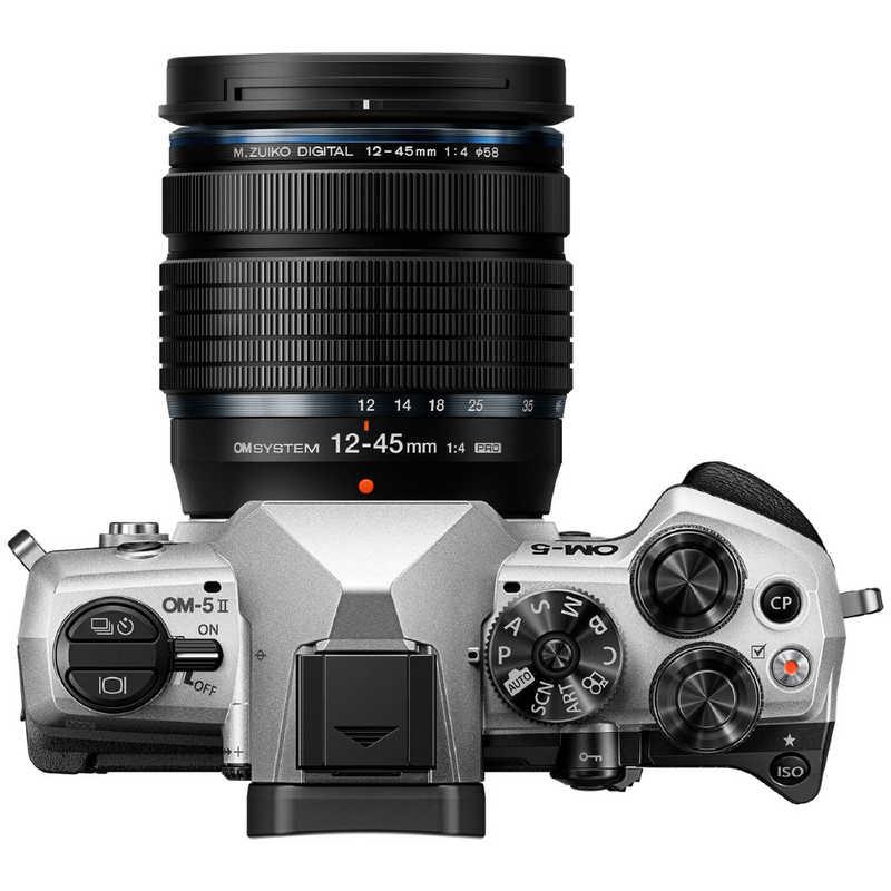 OMSYSTEM OM-5 Mark II 12-45mm F4.0 PRO レンズキット シルバー