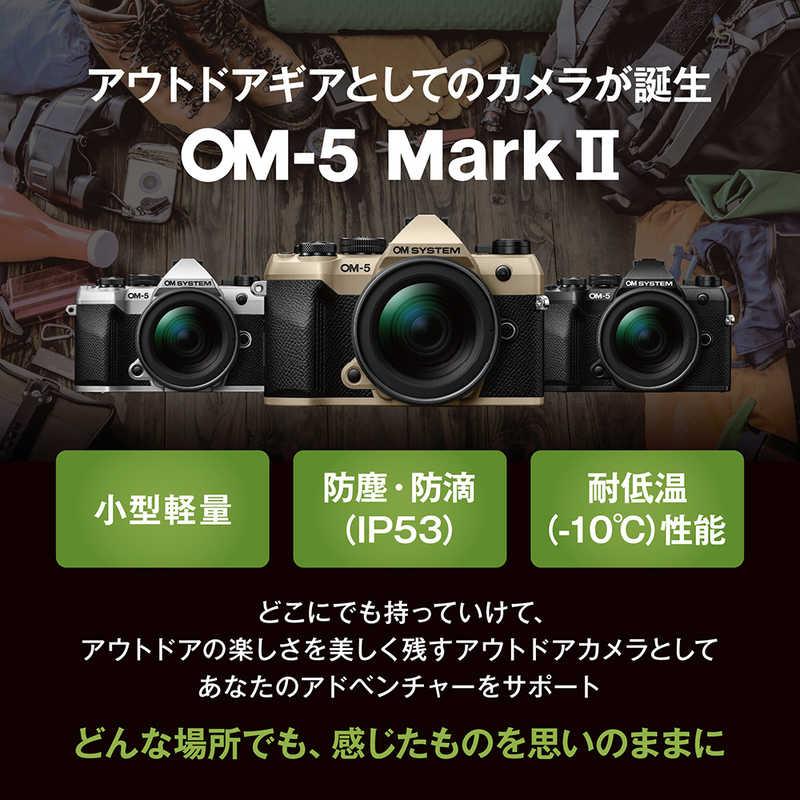 OMSYSTEM OM-5 Mark II 14-150mm レンズキット シルバー ［ズーム