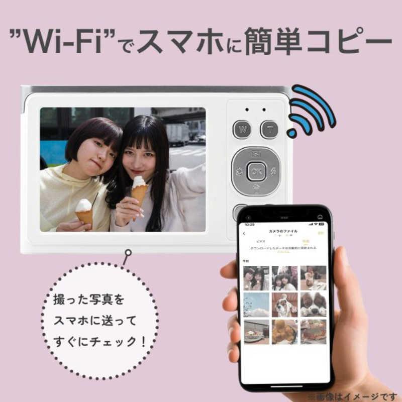 KEIYO WIFIデジカメ スノーホワイト AN-DC003-WH : コジマYahoo!店