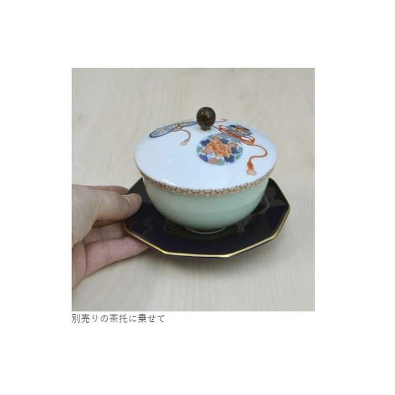 香蘭社 染錦瓢絵・蓋付湯呑揃 698CLの画像