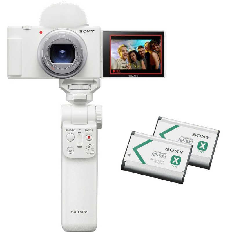 SONY Vlog用カメラ ZV-1 ホワイト 付属品多数 Amazon.co.jp: SONY(ソニー) コンパクトデジタルカメラ VLOGCAM