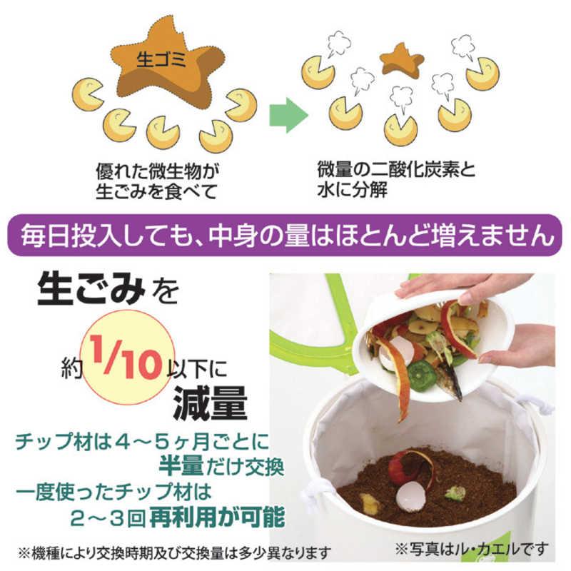 エコクリーン 室内型家庭用生ごみ処理機 エコクリーン ル・カエル基本