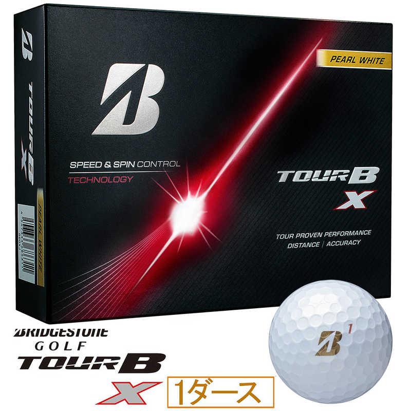 ブリヂストン ゴルフボール TOUR B X ［12球(1ダース)］ パール