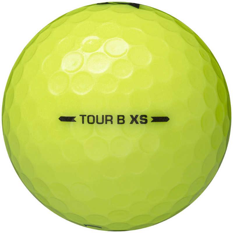 ブリヂストン TOUR B XS イエロー 12個セット　3ケース ブリヂストン ゴルフボール TOUR B XS ［12球(1ダース)］ イエロー