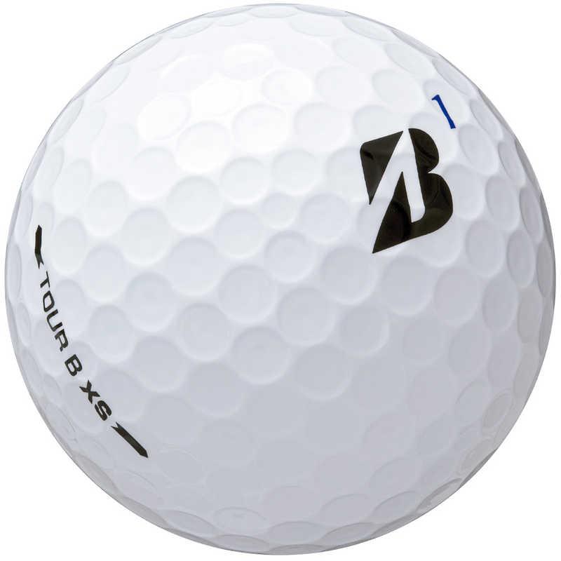 びしゃもんサマ TOUR B XS 6スリーブ ブリヂストン ゴルフボール TOUR B XS ［3球(1スリーブ)］ ホワイト