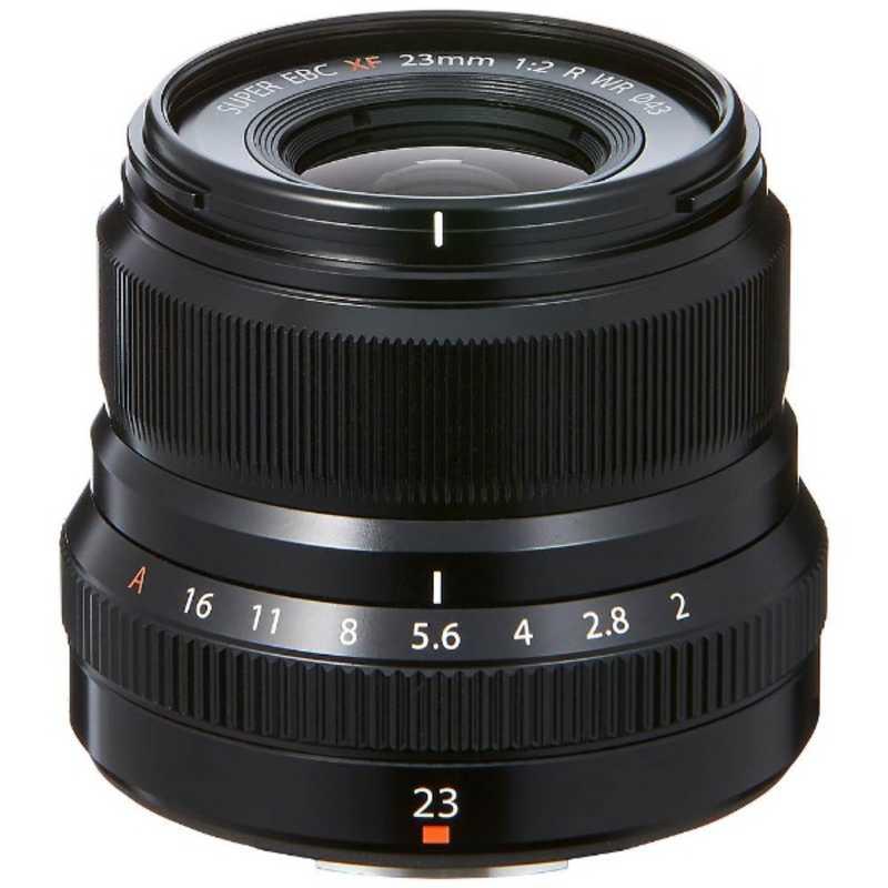 富士フイルム FUJIFILM 交換レンズ XF23mmF2 Xマウント WR R ブラック 最高の品質 国産品