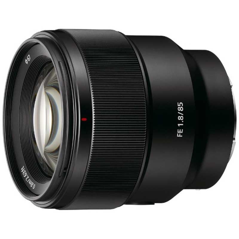 人気商品は 絶対一番安い ソニー SONY カメラレンズ ブラック ソニーE 単焦点レンズ FE 85mm F1.8 SEL85F18