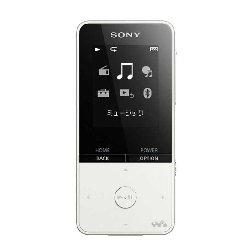 ソニー　SONY　デジタルオーディオプレーヤー　WALKMAN S310シリーズ (ホワイト/16GB) NW-S315 WC｜y-kojima｜02