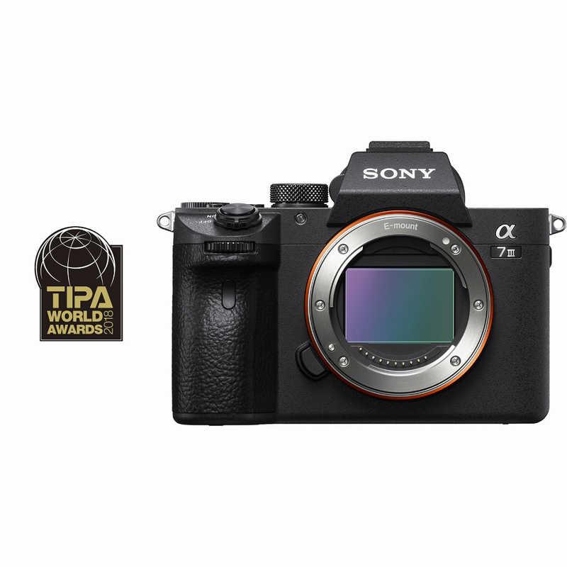 SONY ソニー SONY α7III ミラーレス一眼カメラ(ボディ単体)ブラック 