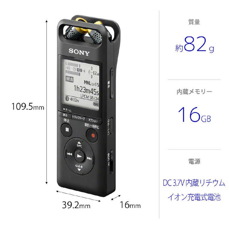 ソニー　SONY　ICレコーダー [16GB /Bluetooth対応 /ハイレゾ対応]　PCM-A10｜y-kojima｜03