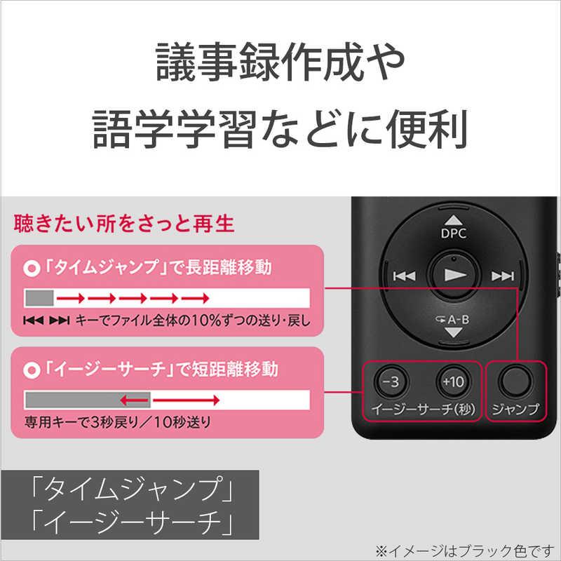 ソニー　SONY　ICレコーダー ブラック [4GB /ワイドFM対応]　ICD-UX570F (B)｜y-kojima｜08