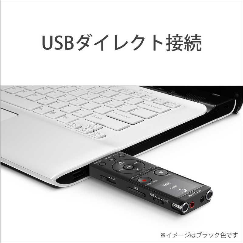 ソニー　SONY　ICレコーダー ブラック [4GB /ワイドFM対応]　ICD-UX570F (B)｜y-kojima｜10