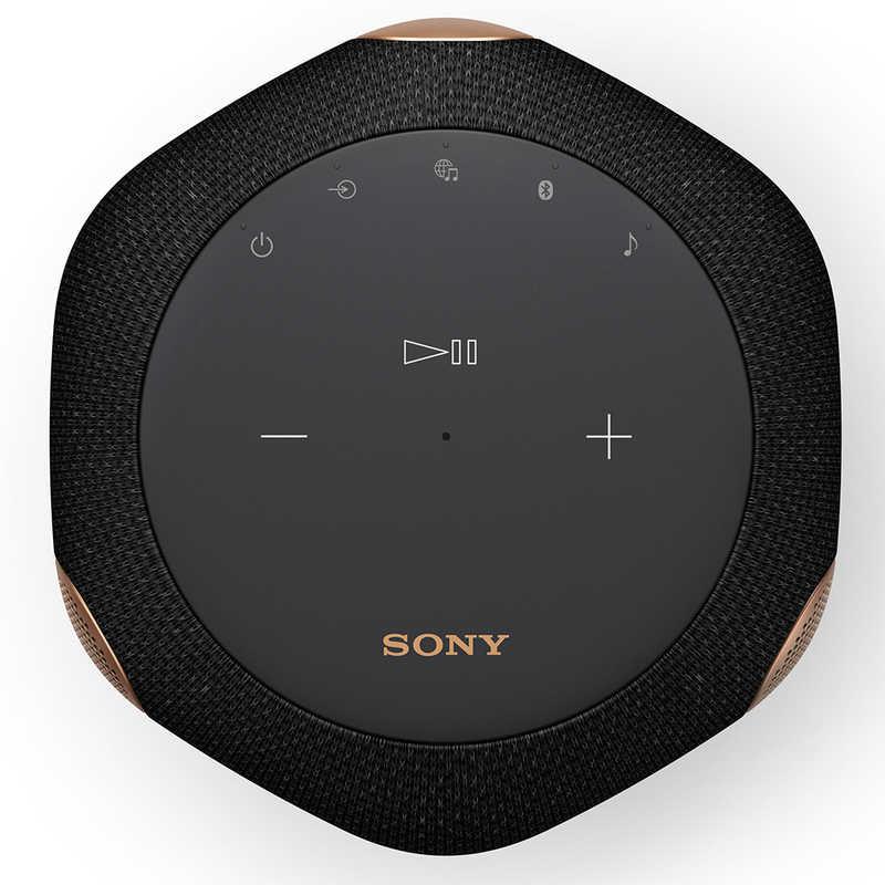 SONY ソニー SONY Bluetoothスピーカー ブラック Wi-Fi対応 SRS SONY ソニー SONY Bluetoothスピーカー ブラック Wi-Fi対応 SRS