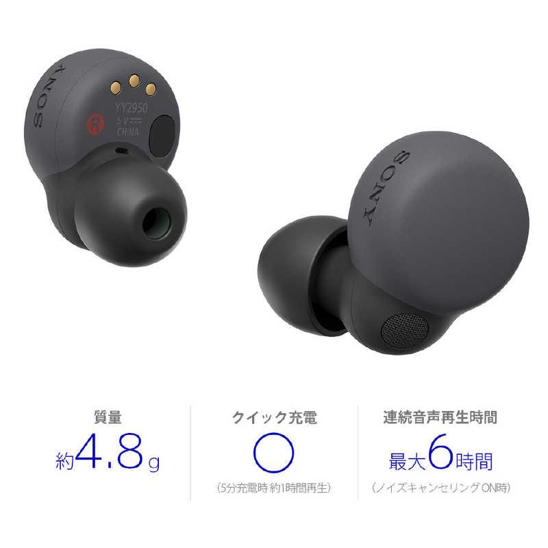 ソニー　SONY　フルワイヤレスイヤホン ノイズキャンセリング対応 LinkBuds  S ブラック　WF-LS900N BC｜y-kojima｜03