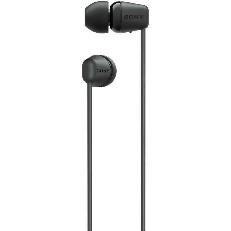 SONY ソニー SONY ブルートゥースイヤホン ブラック [リモコン SONY ソニー SONY ブルートゥースイヤホン ブラック [リモコン