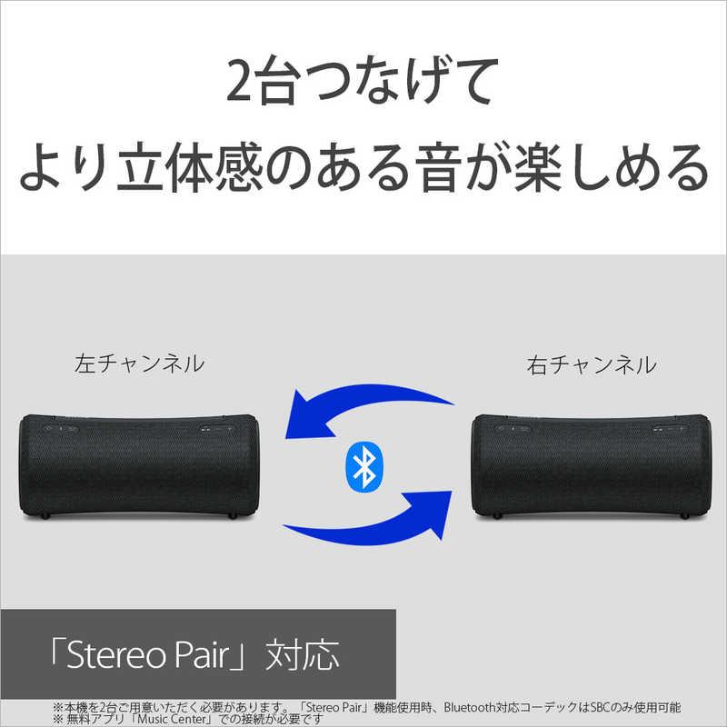 ソニー　SONY　ブルートゥーススピーカー ブラック  (防水 /Bluetooth対応)　SRS-XG300-BC｜y-kojima｜12