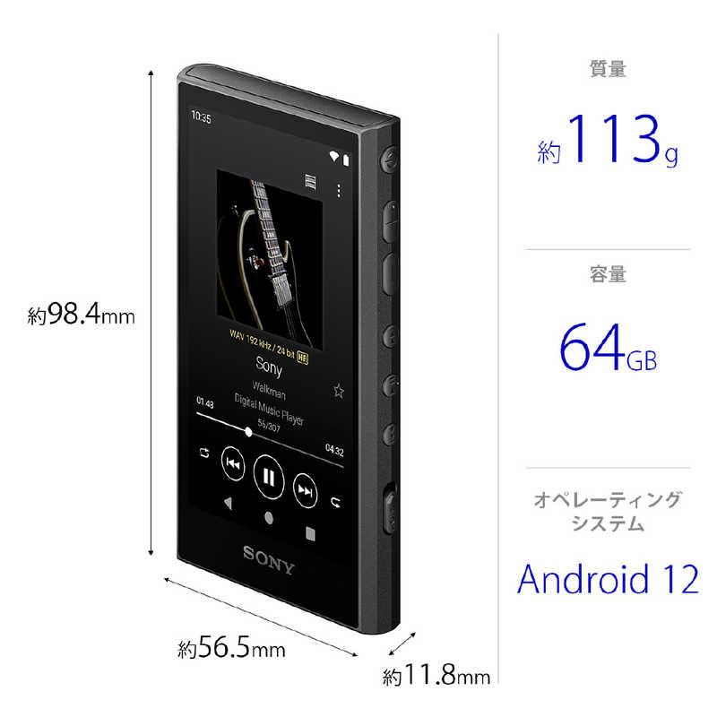 SONY（ソニー） ウォークマン WALKMAN Aシリーズ ブラック[64GB/2023年