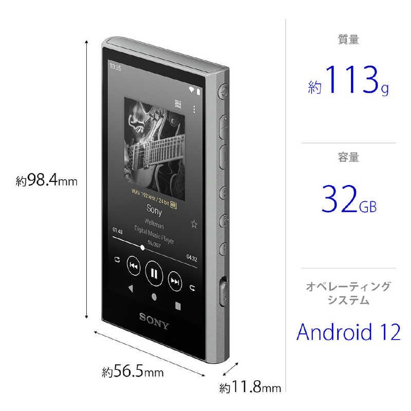 ソニー SONY ウォークマン WALKMAN Aシリーズ グレー[32GB/2023年 