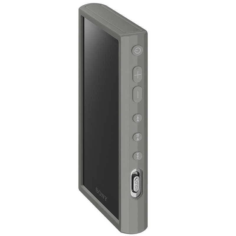 ソニー SONY NW-A300シリーズ専用シリコンケース シルバー CKM