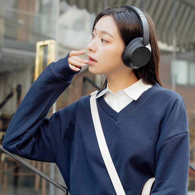 ソニー SONY ブルートゥースヘッドホン ブラック［リモコン